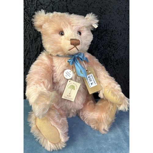 401k - Large Steiff Teddy Rose bear with growler. 1994 Limited edition number 2822/7000. White tag. Ref no ... 