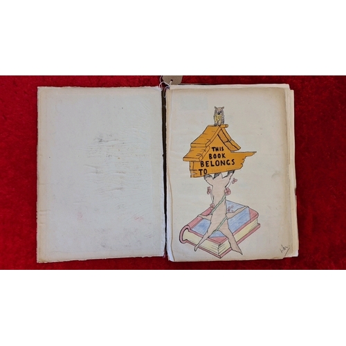 540 - Scrapbook containing Players and Wills’s Cigarette cards including Animals of the Countryside, Zoo B... 