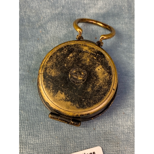 629 - Short and Mason London, Patent Applied For brass Magnapole Compass