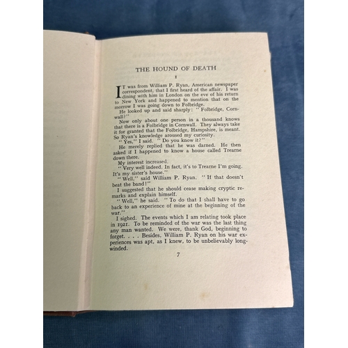 685 - The Hound of Death and Other Stories, Agatha Christie 1933 First Edition hardback book with dust jac... 