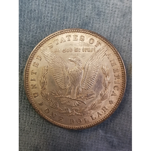 711 - US silver dollar . 1885. Extremely fine