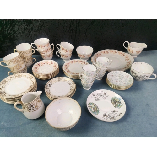 909 - A class Lot inc beautiful Noritake ware, Queen Anne and Minton china .. lovely