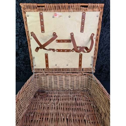 101 - Two wicker picnic baskets