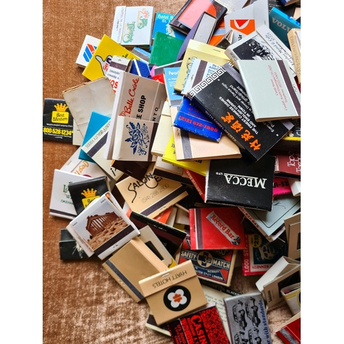 536 - Collection of matchboxes and matchbooks