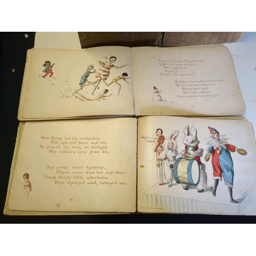 619 - Early edition of The Golliwog's Circus by Bertha Upton, pictures by Florence K Upton, along with The... 