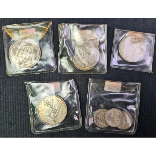 713 - French coins - 4 x One Franc (1934-1952), 3 x Half Franc (1948-1964), 1 x Two Franc and 2 x Five Fra... 