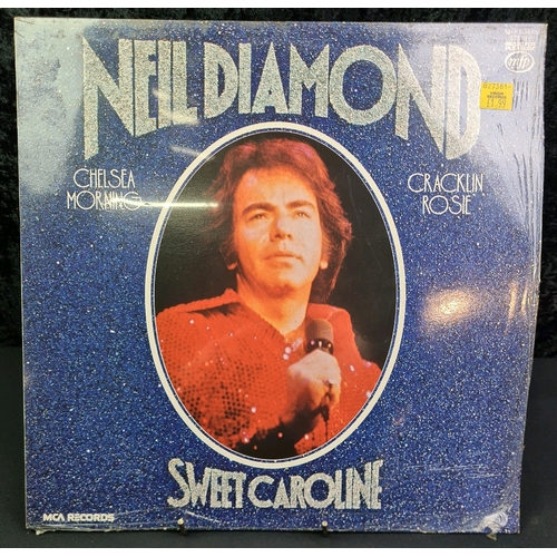 901 - A tremendous collection of 34 Neil Diamond lps inc Sweet Caroline, Serenade, Hot August Night, I'm a... 