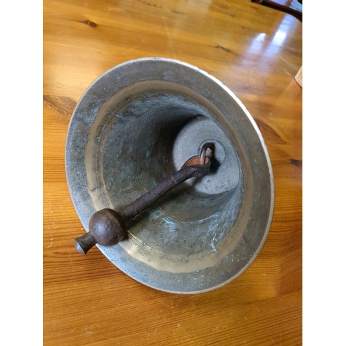 931 - School bell from Queen Mary's High School for girls.  Rung to signify the start and finish of classe... 