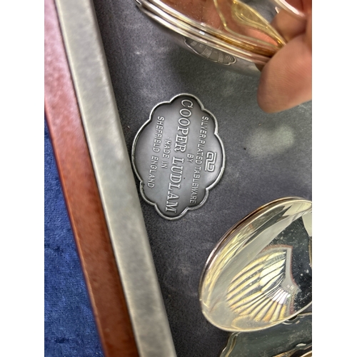 181 - A Cooper Ludlam 6 place canteen of cutlery