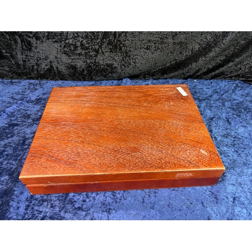 181 - A Cooper Ludlam 6 place canteen of cutlery