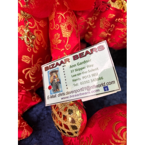 232 - Fabulous Red Dragon from the Bizaar Bears collection incredible detail L55cm approx