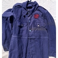 WW2 ARP Overalls size 6, with badge and buttons.