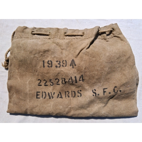 125 - WW2 British kit bag, 1939