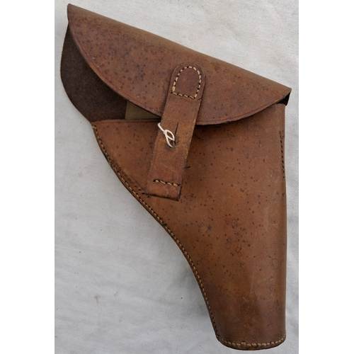 152 - WW2 British, 1943, flare pistol, leather holster