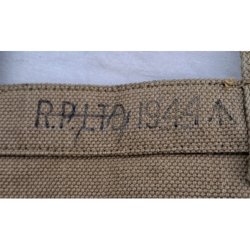 155 - WW2 British 20mm ammunition carrier pack, 1944