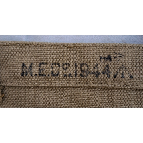 156 - WW2 British 20mm ammunition carrier pack, 1944