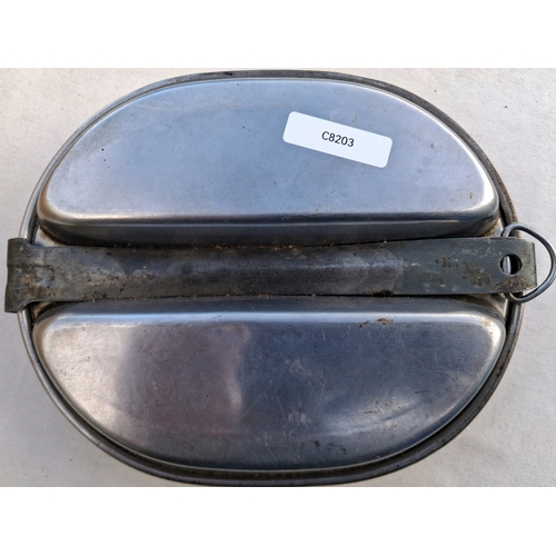 166 - WW2 US 1943 Mess tin