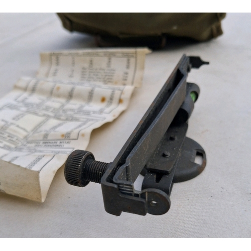 170 - WW2 US grenade launcher sight M15, in carry case with instructions, fits, M1903, M1903A1, M1903A3, M... 