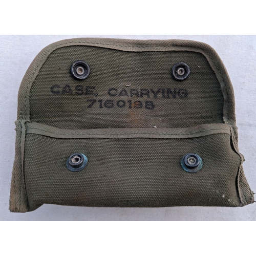 170 - WW2 US grenade launcher sight M15, in carry case with instructions, fits, M1903, M1903A1, M1903A3, M... 