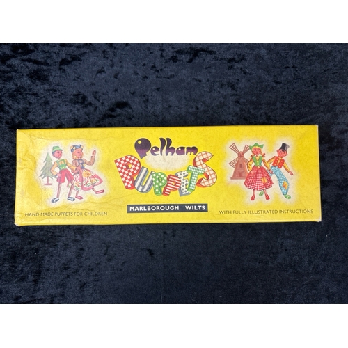 3 further vintage 1950s Pelham Puppets in original boxes inc Bingo ...