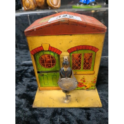 322 - Set of three three Cherished Teddies figurines, a vintage tin, and others…