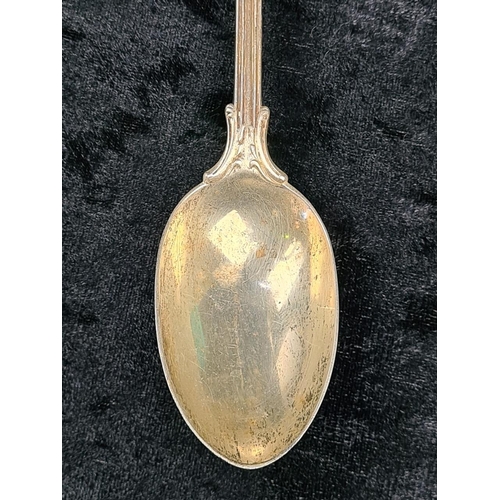 592 - Silver table spoon, London 1905, approx 58g