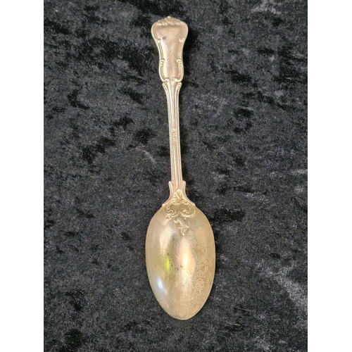 592 - Silver table spoon, London 1905, approx 58g