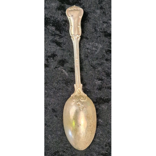 592 - Silver table spoon, London 1905, approx 58g