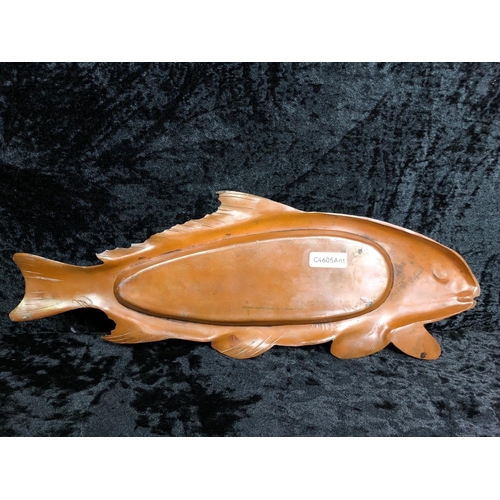 75 - 19th Century mixed metal and painted Japanese Meiji period fish-shaped (the good fortune sea bream) ... 