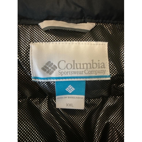 795 - Columbia Omniheat XXL black padded gilet with thermal lining, excellent condition