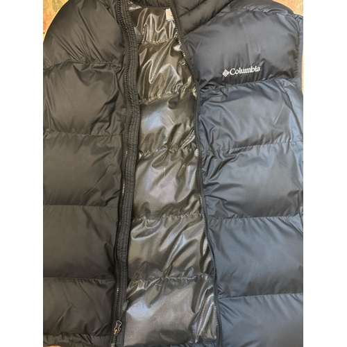 795 - Columbia Omniheat XXL black padded gilet with thermal lining, excellent condition