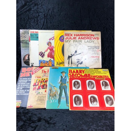 485 - LP vinyl albums including Harry Secombe and Rex Harrison.