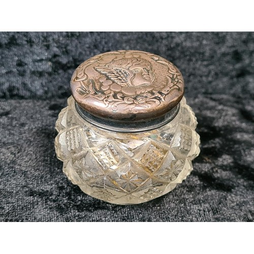 538 - Vintage tin full of various costume jewellery bits, earrings, bangles etc. plus a small vintage purs... 