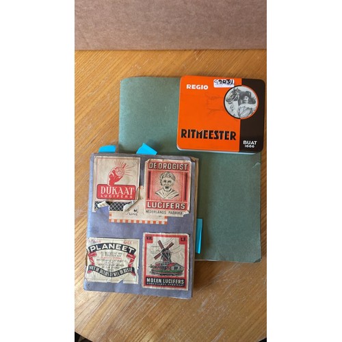 765 - Collection of matchbox fronts from around the world.