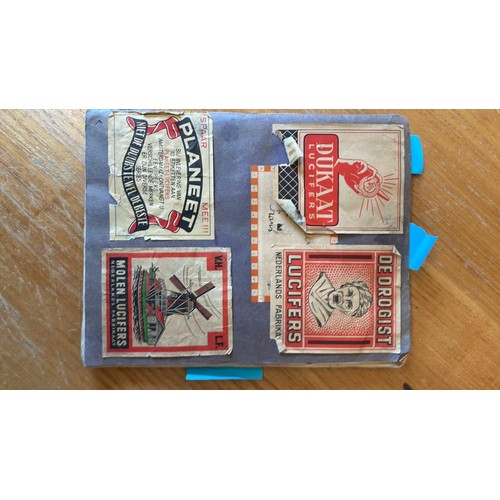 765 - Collection of matchbox fronts from around the world.