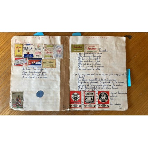 765 - Collection of matchbox fronts from around the world.