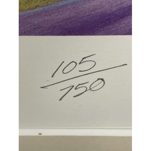 779 - Four lavishly illustrated limited edition prints of scenes from Alice in Wonderland All four are no ... 