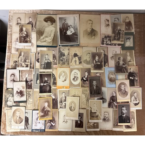 780 - Quantity of vintage / antique photographic cards from Devon and Cornwall photographers including Ply... 