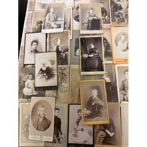 780 - Quantity of vintage / antique photographic cards from Devon and Cornwall photographers including Ply... 