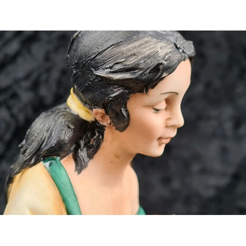 57 - Italian Capodimonte ‘Four Seasons’ hand-painted figurines. Each approx H24cm