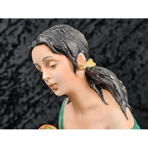 57 - Italian Capodimonte ‘Four Seasons’ hand-painted figurines. Each approx H24cm