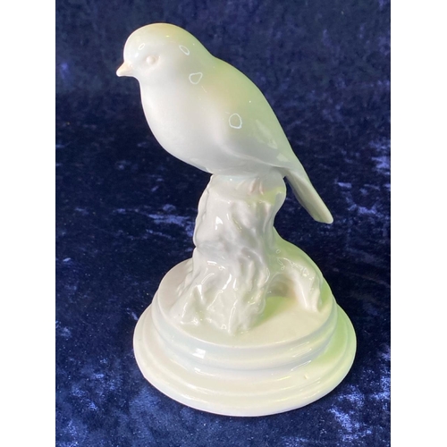 356 - Wonderful collection of ceramic birds, three Kaiser porcelain birds (kingfisher approx H15cm includi... 