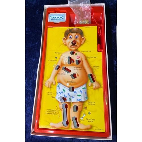 240 - Vintage Paddington bear with tag from Eden toys along with a collection of vintage games, relive you... 