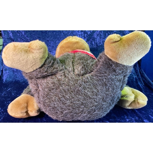 247 - Large cuddly gorilla with Nordic badges and a jaunty neckerchief. Approx H46cm