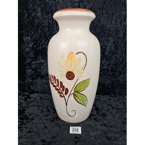 268 - Vintage German pottery vase, approx H37cm
