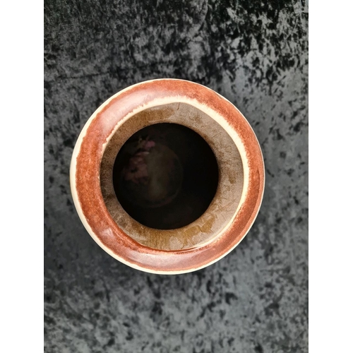 268 - Vintage German pottery vase, approx H37cm