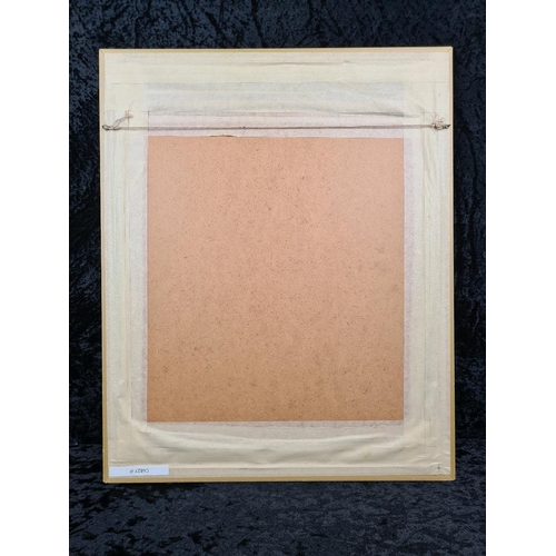 15 - Framed embroidery of a very dandy 18th-century gent. Frame measures approx H55cm x W45cm.