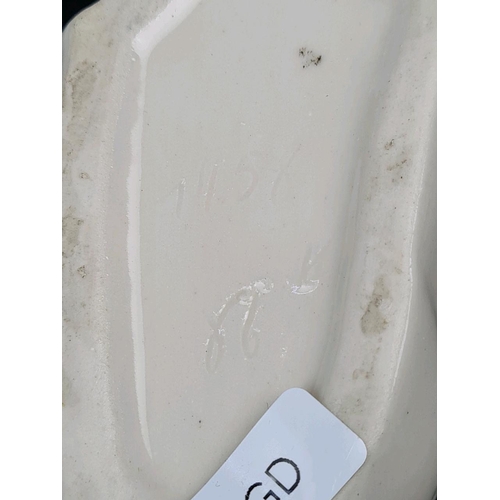 29 - Four fabulous vintage kitsch-as-they-come ceramic wall pockets. Largest approx H21cm.