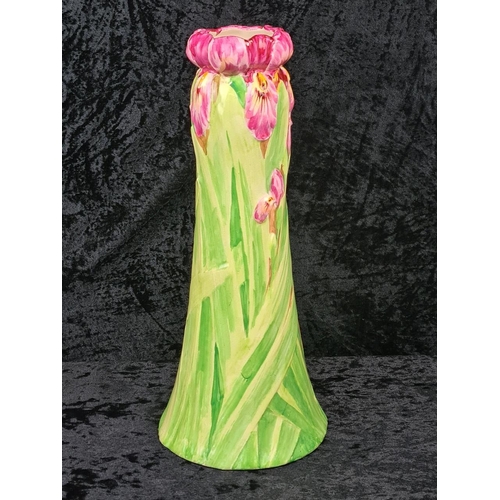 40 - Chintzware alert! Vibrant 1930s Royal Winton Grimwades jug/ewer featuring moulded and hand-painted i... 