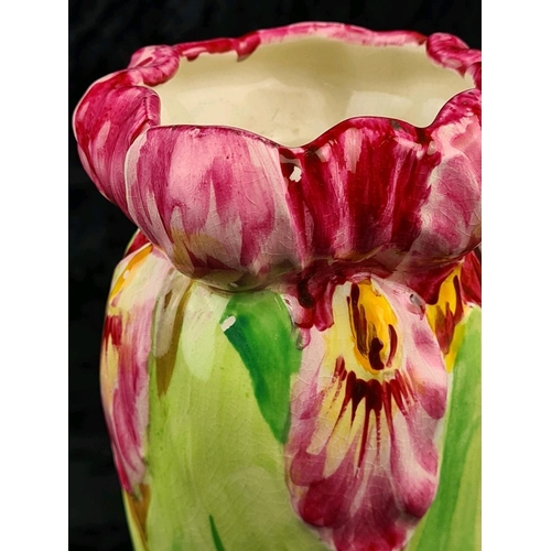 40 - Chintzware alert! Vibrant 1930s Royal Winton Grimwades jug/ewer featuring moulded and hand-painted i... 